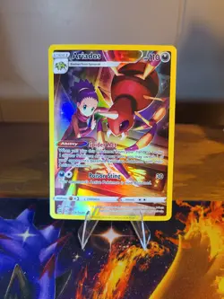 Ariados - TG09/TG30 - Pokemon Brilliant Stars Sword & Shield Holo Rare Card NM - Image 1