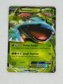 Venusaur EX 1/146 Ultra Rare XY Base Set Pokemon Card - Image 1