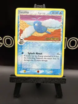 Pokemon TCG English Card ex Dragon Frontiers Swablu 65/101 Holo Stamped - Image 2