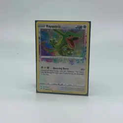 Pokemon Rayquaza Vivid Voltage 138/185 Amazing Rare Holo TCG Card - Image 1
