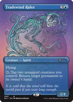 1x Tradewind Rider - Extended Art NM Eng MTG - Secret Lair Drop - Image 1