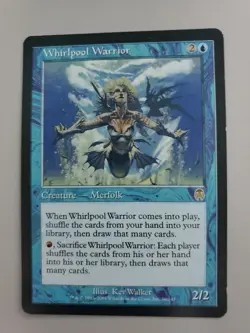 MTG Whirlpool Warrior Apocalypse Regular Rare - Image 1