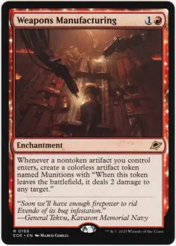 MTG Edge Of Eternities Weapons Manufacturing (Rare) - Image 1