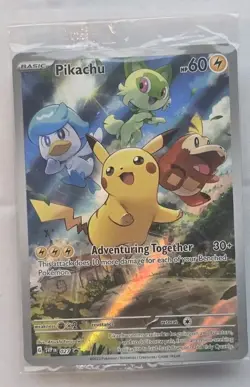 Sealed Pikachu [Paldea] #27 Pokemon Promo [NM] SEALED - Image 1