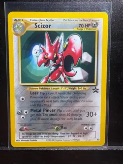 Pokemon [A] Scizor - [2001] WoTC Black Star Promo #33 - Image 1