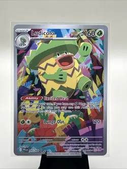 Ludicolo 95/94 - Phantasmal Flames Pokemon TCG! Near Mint condition - Image 1