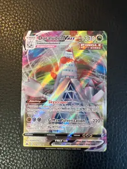 Duraludon VMAX 104/159 Crown Zenith C2 Ultra Rare Holo Pokemon TCG PACK FRESH NM - Image 1