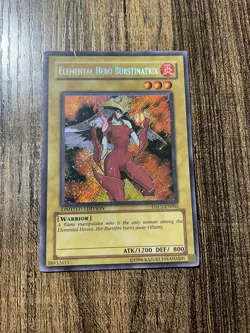 Elemental Hero Burstinatrix - EHC1-EN002 (Ltd Ed)& Bubbleman-EHC1-EN003 (Ltd Ed) - Image 1