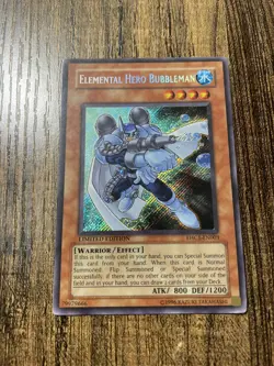 Elemental Hero Burstinatrix - EHC1-EN002 (Ltd Ed)& Bubbleman-EHC1-EN003 (Ltd Ed) - Image 3