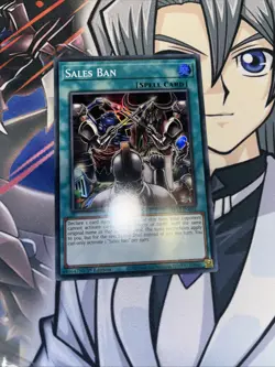 MP23-EN035 Sales Ban Super Rare 1st Edition YuGiOh - Image 1
