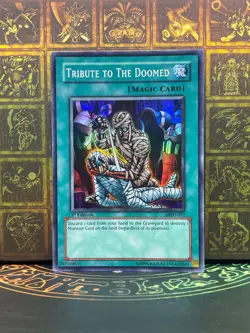 Yugioh Asian English -Tribute to the Doomed Metal Raiders 1st Edition MRD-057 - Image 1