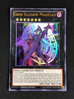 YUGIOH EBON ILLUSION MAGICIAN JUMP-EN070 ULTRA - Image 1