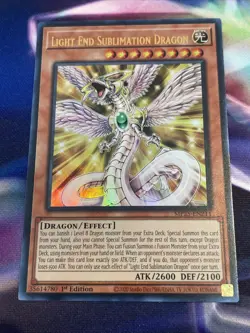 Yu-Gi-Oh! TCG Light End Sublimation Dragon MP25-EN211 Ultra Rare Yugioh NM/M - Image 1