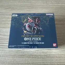 One Piece OP-03 Pillars of Strength Booster Box - Brand New & Sealed - English - Image 1