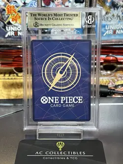 BGS 9.5 Gem Mint One Piece EMOTION Japanese Monkey.D.Luffy P-041 Gear 5 Promo - Image 2