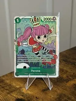 One Piece English - Perona - OP12-034 - SR - NM - Image 1