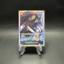 One Piece TCG Rosinante & Law EB04-038 The Azure Sea's Seven Foil - Image 1