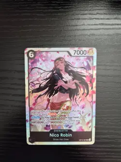 One Piece Legacy of the Master (ENG) - Nico Robin (SR) Foil - OP12-087 - Image 1