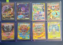 Pokemon Japanese Ex SAR Card Bundle x8 Mint - Image 1