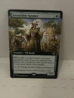 Formidable Speaker 176 Rare - MTG Lorwyn Eclipsed ECL Near mint - Image 1
