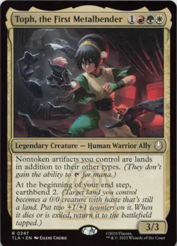 Toph, the First Metalbender R Avatar: The Last Airbender 247 - LP MTG - Image 1