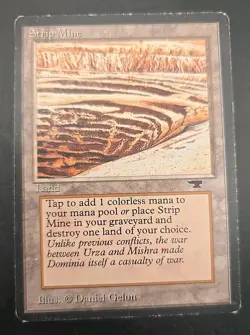 Strip Mine (No Horizon) Antiquities MTG Regular Heavily Played - Image 1