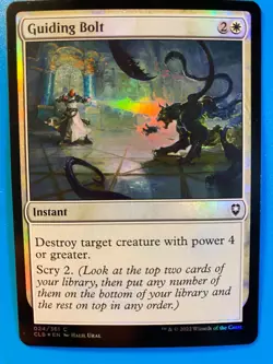 MTG 1x FOIL Guiding Bolt Commander: Battle for Baldur's Gate Magic the x1 NM - Image 1