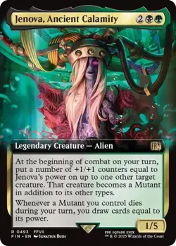MTG Final Fantasy Rare #0493 Jenova Ancient Calamity - Image 1