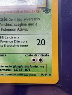 Victreebel [1st Edition] #14 Pokemon Jungle Holo - Image 5