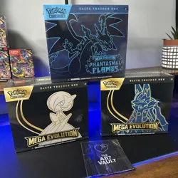Pokemon TCG - Mega Evolution ETB Bundle Phantasmal, Gardevoir & Lucario - MINT✅ - Image 1