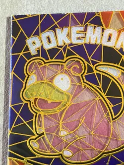 NON TCG Pokemon Elf Eif Origin Collection Acrylic Stained Glass Slowpoke - Image 2