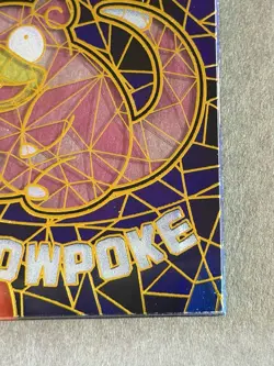 NON TCG Pokemon Elf Eif Origin Collection Acrylic Stained Glass Slowpoke - Image 4
