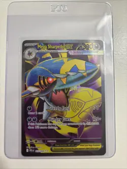 Pokemon TCG Mega Sharpedo ex 113/094 Me02: Phantasmal Flames Holo NM-M - Image 1