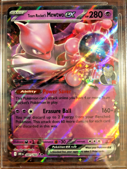 Team Rocket's Mewtwo EX DR #081 - BGS MINT 9 - SV Destined Rivals - Pokemon TCG - Image 2