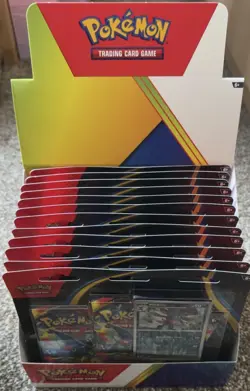 12 x Pokemon TCG Mega Evolution Phantasmal Flames 3 Pack Blisters * Full Box * - Image 1
