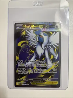 Mega Absol ex 161/132 Ultra Rare Mega Evolution Pokemon TCG - Image 1