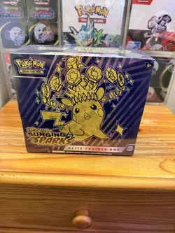 Pokemon TCG: Scarlet & Violet Surging Sparks Elite Trainer Box ETB New & Sealed - Image 1