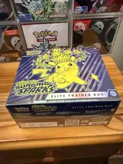 Pokemon TCG: Scarlet & Violet Surging Sparks Elite Trainer Box ETB New & Sealed - Image 3