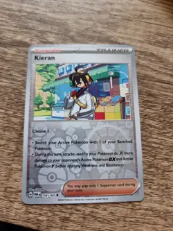 Kieran - 154/167 Reverse Holo Uncommon - SV06: Twilight Masquerade - Pokemon TCG - Image 1