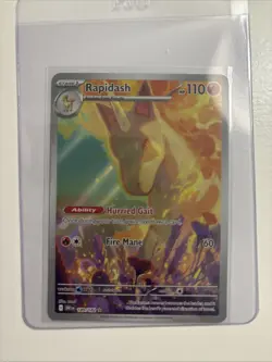 2025 Pokemon SV Destined Rivals DRI EN Rapidash #189/182 - Image 1