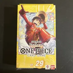 One Piece Tcg Egghead Starter Decks [ST29] English Version Lot Of 6 New & Sealed - Image 2