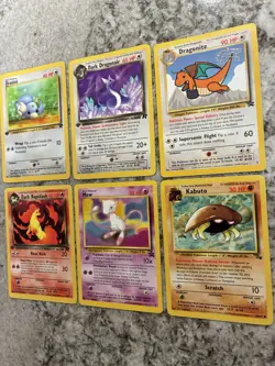 Pokemon Cards- First Editions, Black Star Promos, & Fossil Kabuto Card - Image 2