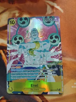 ENEL 2025 ANIME 25th COLLECTION ONE-PIECE Card Game #EB02-052 Alt Art SR Mint - Image 1
