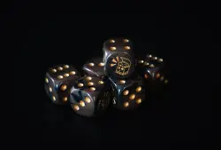 BONEBOX GAMES DARK ROAST DICE FOR POKEMON, MTG, YUGIOH, MAGIC THE GATHERING TCG - Image 2