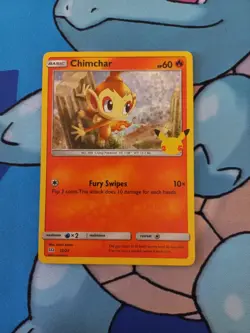Chimchar 12/25 - Pokemon McDonald's 25th Anniversary Holo, English - Image 1
