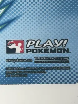 Play! Pokemon N’s Zoroark Pokemon League Cup Champion Playmat 2025 New TCG - Image 2