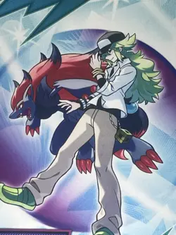Play! Pokemon N’s Zoroark Pokemon League Cup Champion Playmat 2025 New TCG - Image 4