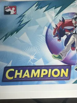 Play! Pokemon N’s Zoroark Pokemon League Cup Champion Playmat 2025 New TCG - Image 5