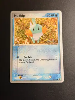 Pokemon Mudkip 59/109 World Championship 2004 EX Ruby & Sapphire TCG - Image 1