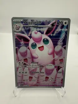 Pokemon TCG Wigglytuff #105/094 - ME02: Phantasmal Flames - Illustration Rare - Image 1